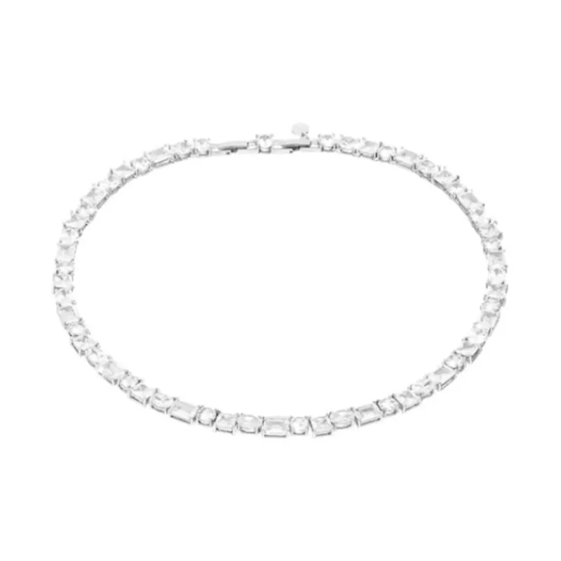 CHIARA FERRAGNI Alloy With Zircon Necklaces Women's Silver-0