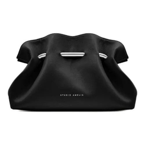 STUDIO AMELIA Nappa Leather Crossbody Bags Shoulder Bags Mini Women's Black