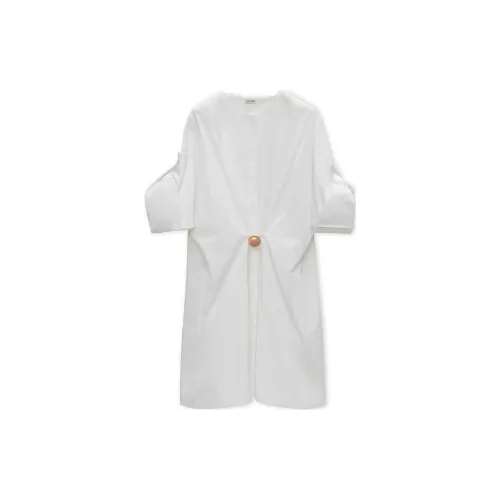 LOEWE Long-Sleeved Dresses Women's White