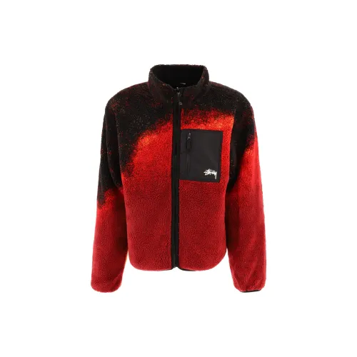 Stussy Jackets Men Red