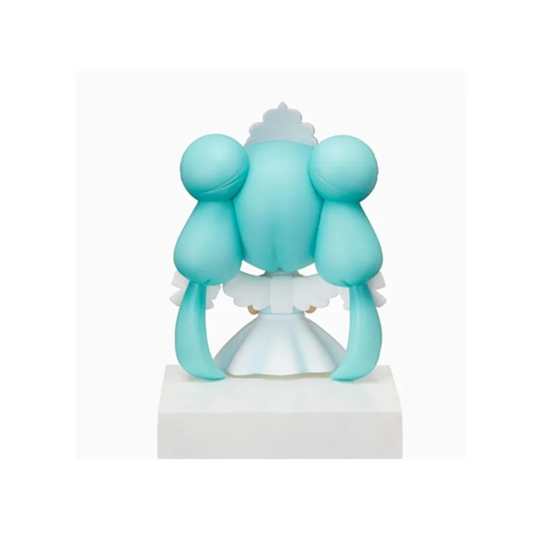 SEGA Hatsune Miku Sega MP 15 Anniversary Miku Noodle Stopper Bean Eyed Version Bonus Gifts 7cm-3