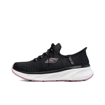 Skechers Sport Cushioned Wear Resistant Coverage Low Top Casual Shoes Women's Black