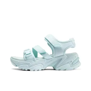 Skechers Sandals Strap Sandals Low Heel Women's Blue