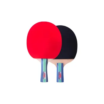 DHS Ping Pong Paddles Unisex All Wood Black Red