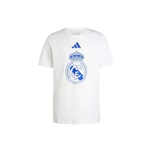 Adidas Real Madrid T-Shirts Men White