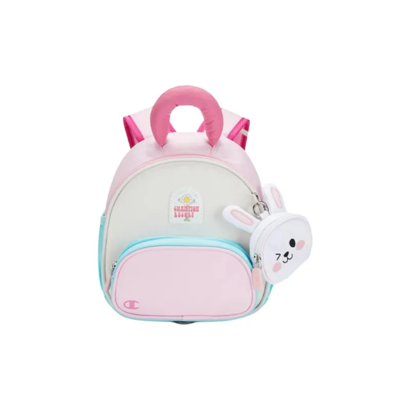 Champion Fabric Backpack Unisex Green/Pink-0