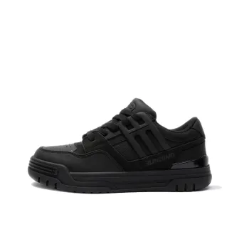 SANBAI STUDIO 3B 001 Collection Anti-Slip Wear-Resistant Low-Top Skateboard Shoes Unisex Black Warrior
