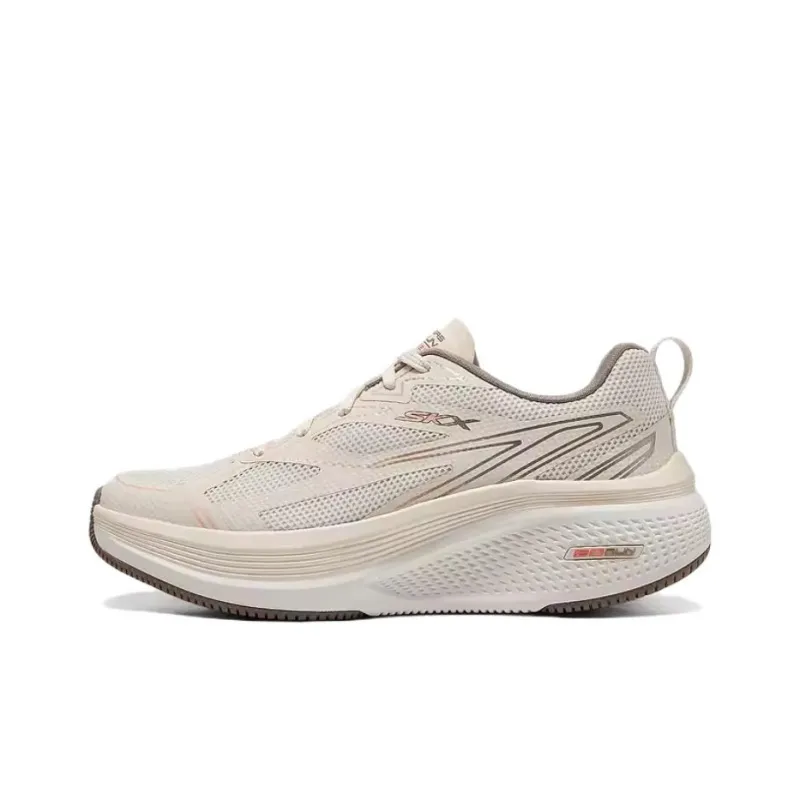 Skechers WOMEN'S GO Series Breathable Coverage Support Low Top Casual Running Shoes Women's Beige-0