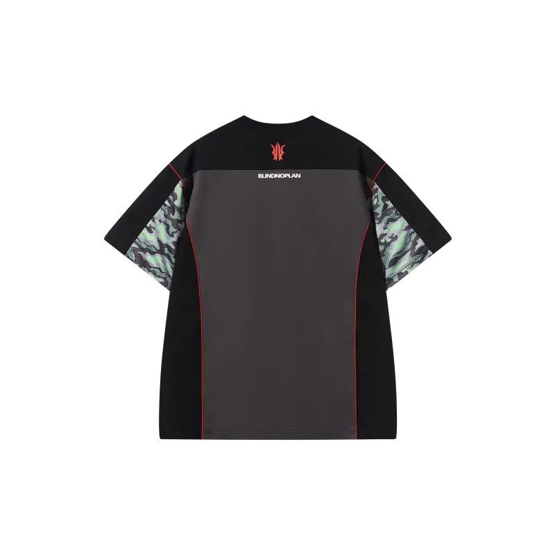 BLIND402 T Shirts Unisex Green Camouflage-1