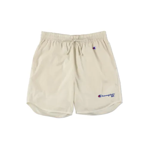 Champion WIND AND SEA Co-branded Edition Casual Shorts Unisex Beige