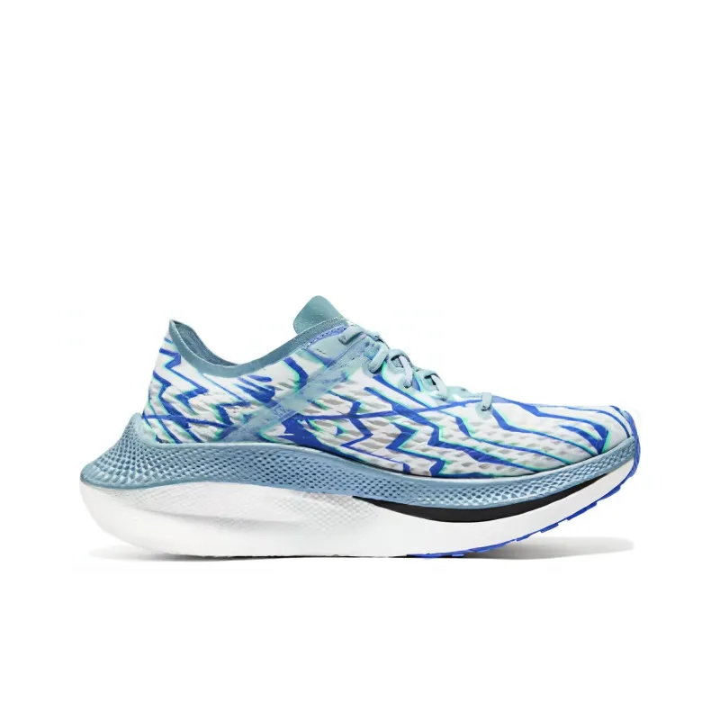 Skechers Cushioning Anti Slip And Wear Resistant Low Top Running Shoes Women's Blue-1