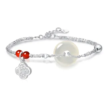 CHAOHONGJI Chalcedony Jade Bracelets Women's