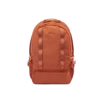 LiNing Fitness Series Polyamide Backpack Unisex Ochre Orange