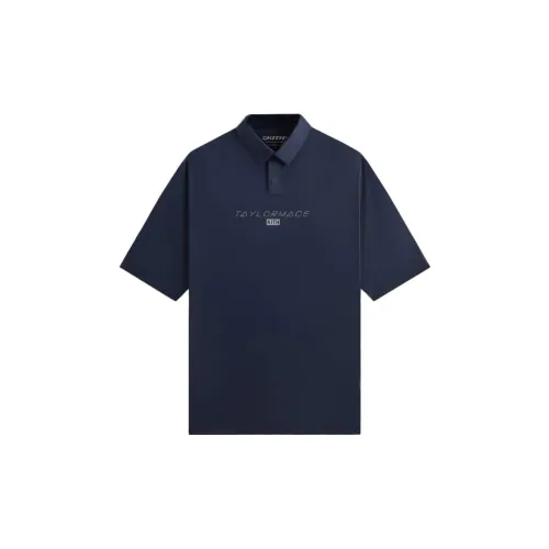 Taylormade X KITH Polo Shirts Unisex Navy Blue