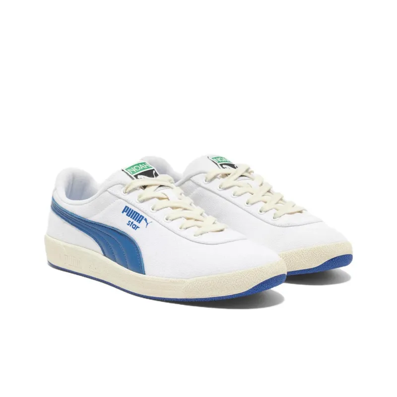 PUMA Canvas Star Noah White Blue-2