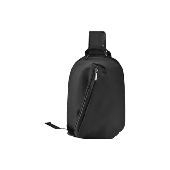 Yohji Kimura Polyester Sling Bag Commute Crossbody Bag Shoulder Bag Regular Men's Black
