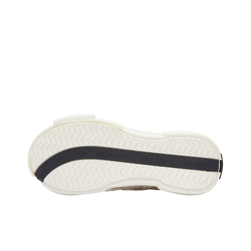 SMILEREPUBLIC INCEPTION 70s Canvas Shoes Unisex Low Top White-6