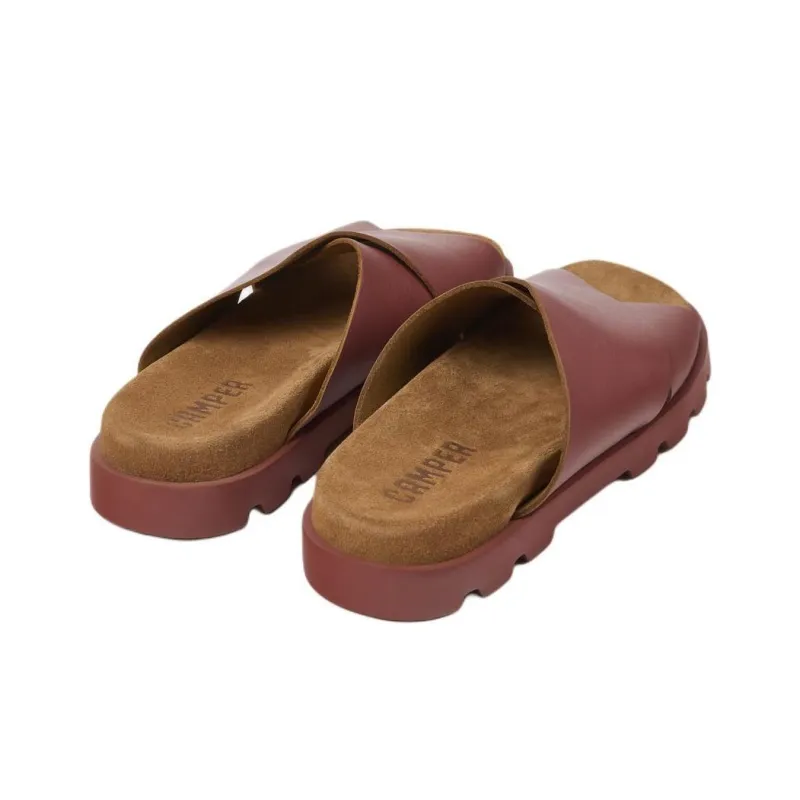 CAMPER Brutus Slide Slippers Women's Red-1