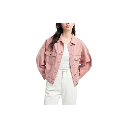 PEACEBIRD Denim Jackets Women's