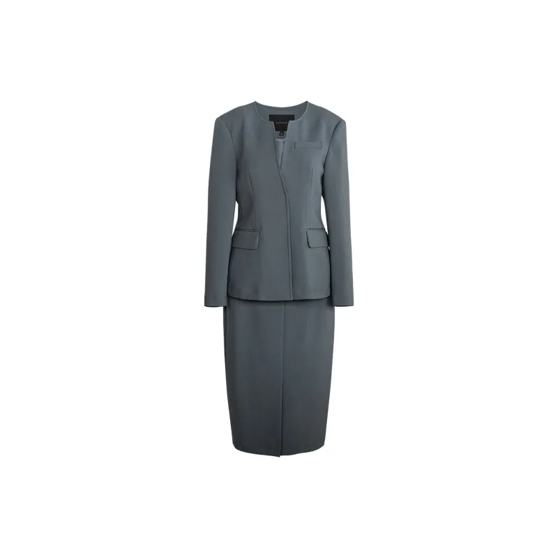 ROEYSHOUSE Business Suits Women's Gray-2