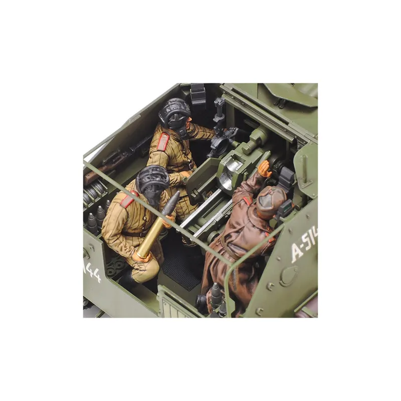Tamiya 1 35 Russian SU 76M Self Propelled Artillery Model Kits 14.6cm-3