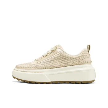 Skechers Court Classics Cushioned Wear-Resistant Breathable Low-Top Casual Skateboard Shoes Women's Wheat