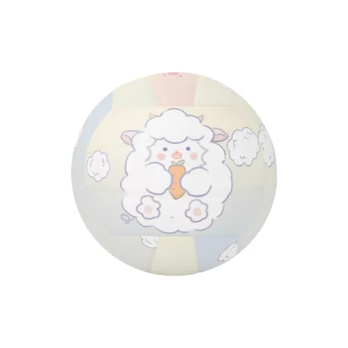 Kuangmi PU Size 5 Volleyball Unisex Ecru