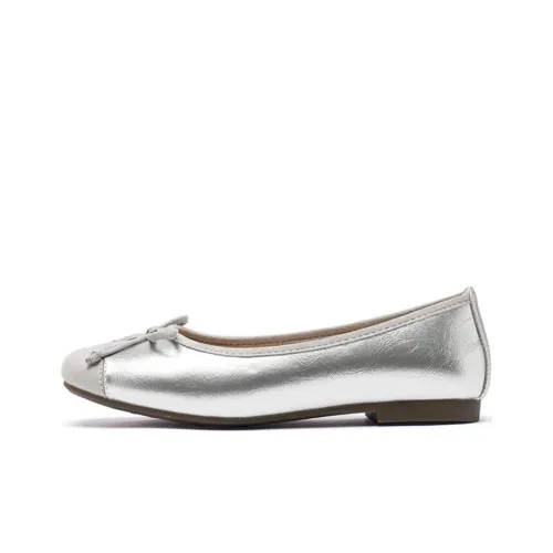 AGSDON Women's Casual Shoes 1.5cm Women's Silver AG182