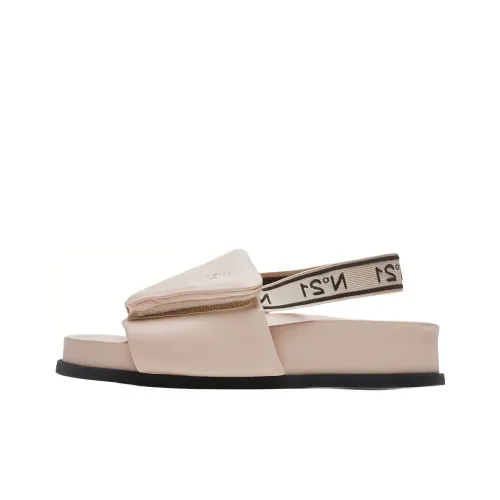 Nº21 Logo-intarsia Padded Flat Sandals