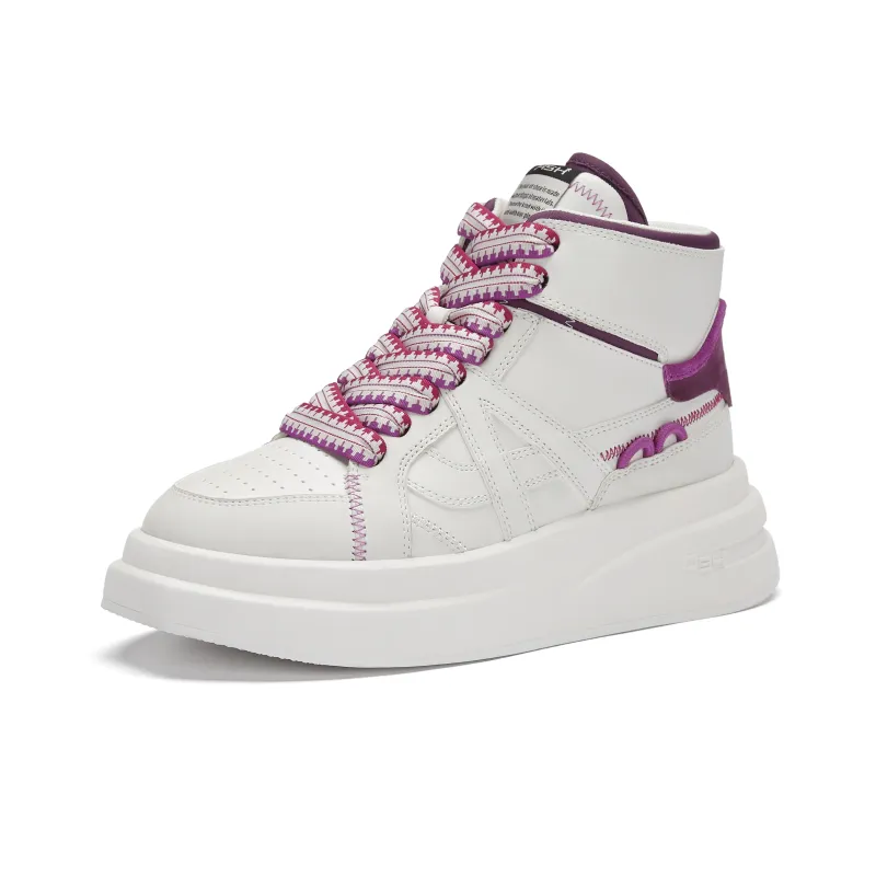 ASH IGGY Collection High-Top Skateboard Shoes Women's-8