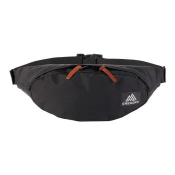 GREGORY Nylon Fanny Pack Unisex Black