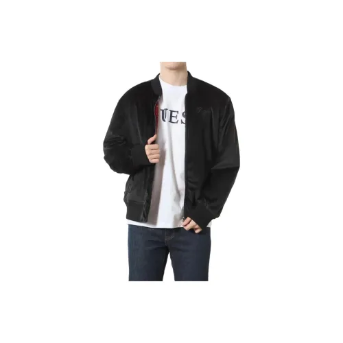 GUESS Jacket Men Black