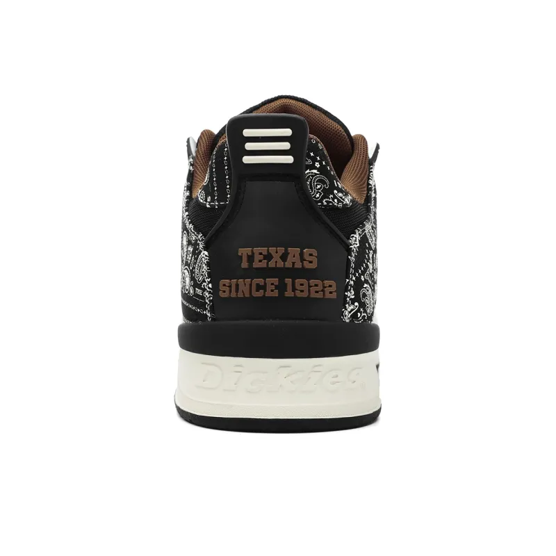 Dickies Low Top Skateboard Shoes Men's Black White-3