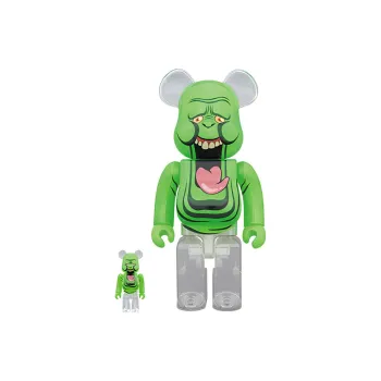 BE@RBRICK X Ghostbusters Slimer Green Ghost & Green