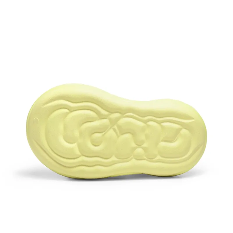 CN EVA Slip Resistant Odor Resistant Abrasion Resistant Slide Slippers Unisex Yellow-4
