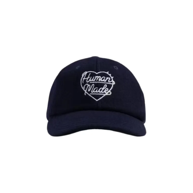 HUMAN MADE Wool Baseball Caps Men's Marine Blue-1