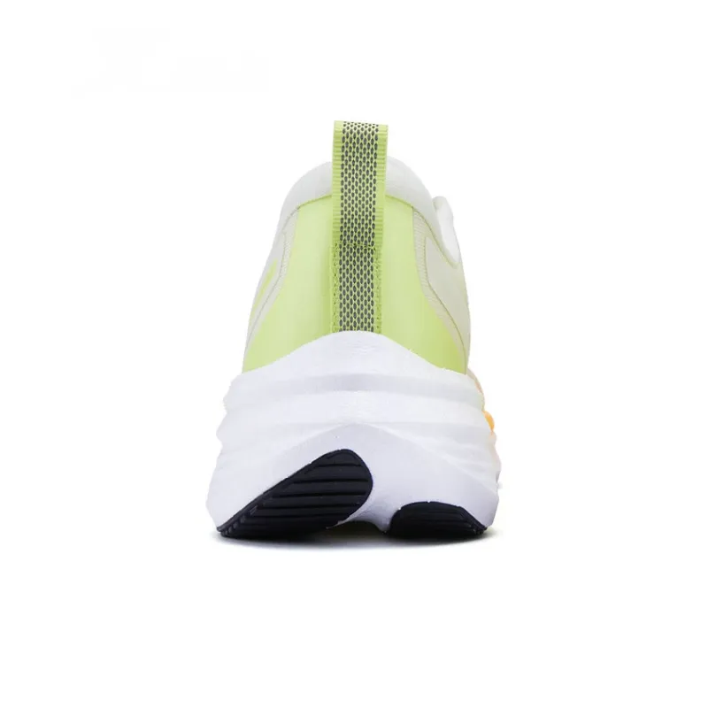 XTEP Five point Speed 2.0 Running Shoes Men Low Top Light Jasmine/Electric Pink Green-3