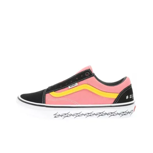 Vans Skate Old Skool Supreme Tribal Barbed Wire Pink