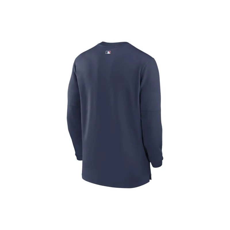 Nike Chicago White Sox Authentic Collection Game Time Men's Nike Dri FIT Mlb 1/2 Zip Long Sleeve Top-1