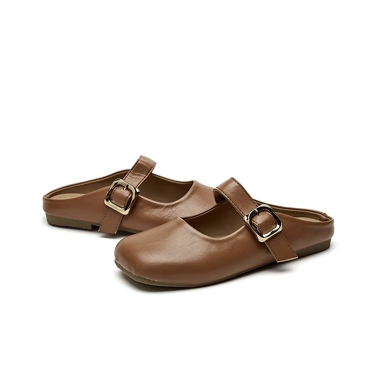 Jin Baichuan Vibram Sole Cut-Out Quick Dry Wrap-toe Slippers Women's-3