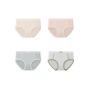 Flowers In Water Underpants Women's 4 Pack