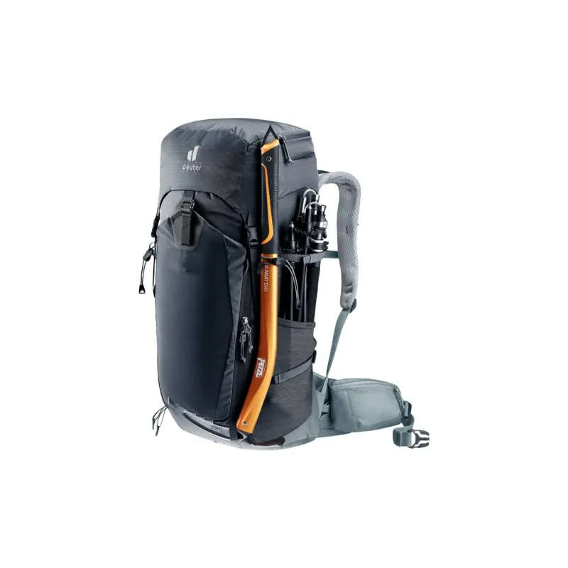 DEUTER 36L Mountaineering Double Shoulder Outdoor Bag Polyamide Black Unisex-9