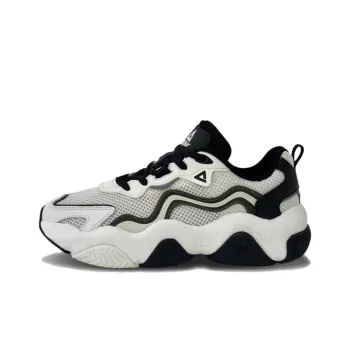 PEAK Durable Breathable Low-Top Chunky Sneakers Women's Beige White Black