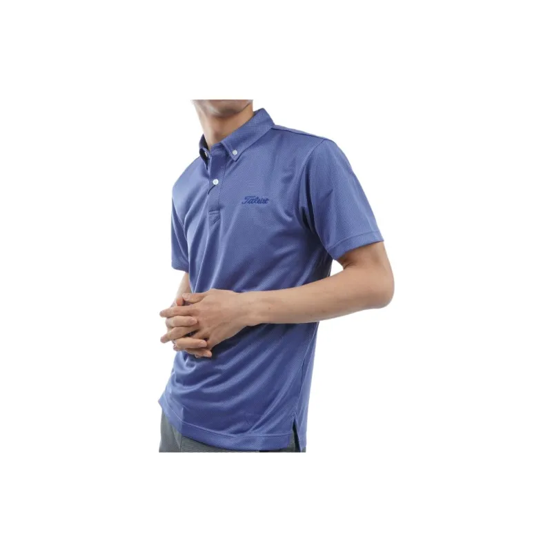 TITLEIST Polo Shirts Men Blue-4