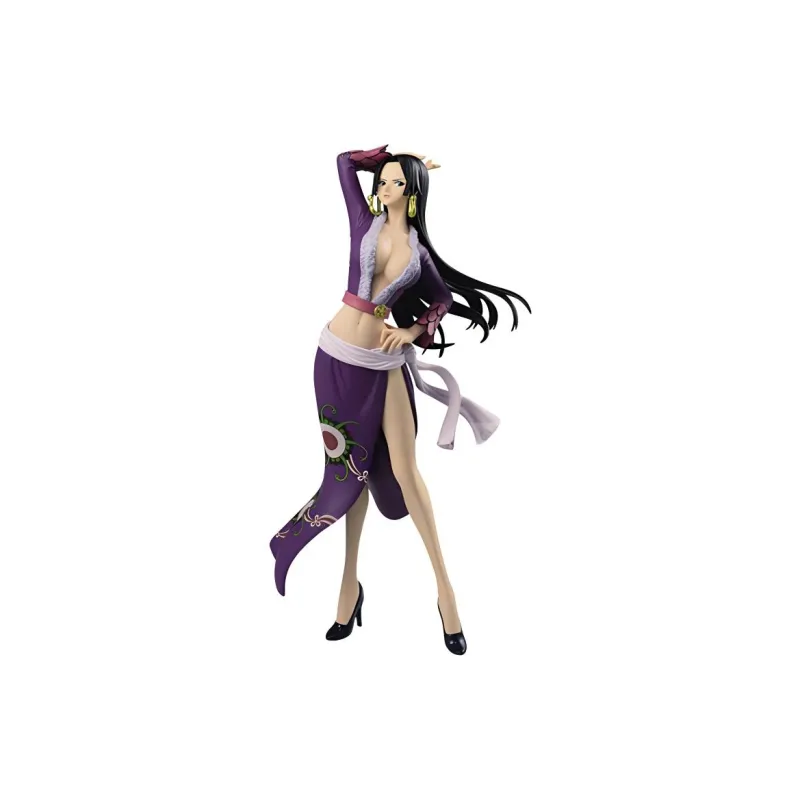 BANPRESTO Boa Hancock Glass Factory One Piece Shimmery Charm Hancock Queen Of The Pirates Scale Figures-2