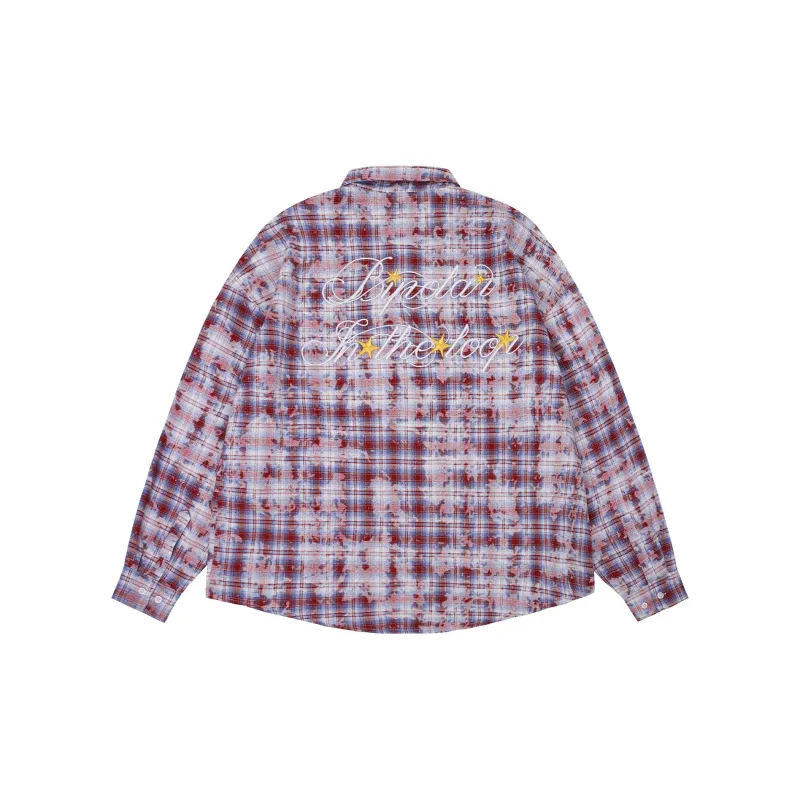 BIPOLAR Shirt Unisex Blue Red Brown Blue-1
