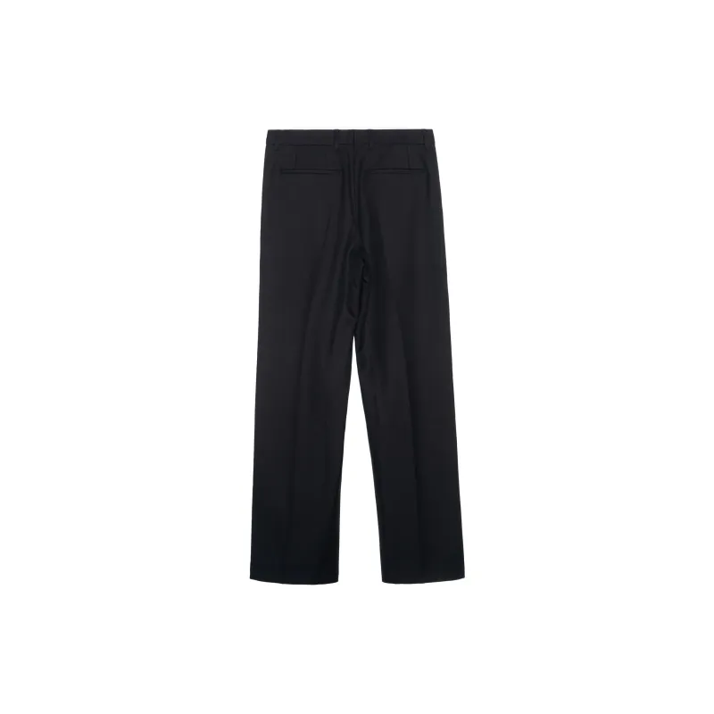 Burberry Wide leg Pleated Trousers-1