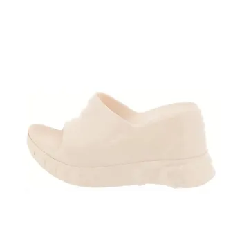 Givenchy Slide Slippers 10.9cm Women's Beige