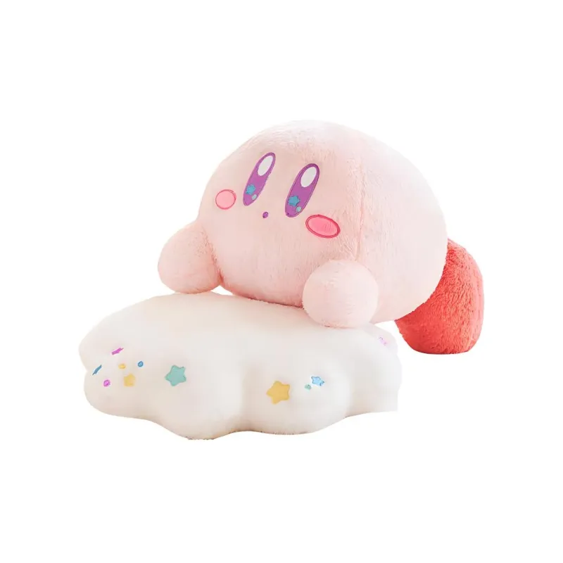 BANPRESTO Ichiban Kuji Kirby Cloud Candy A Prize Cloud Kirby Dolls Plush Doll 26cm Height-1