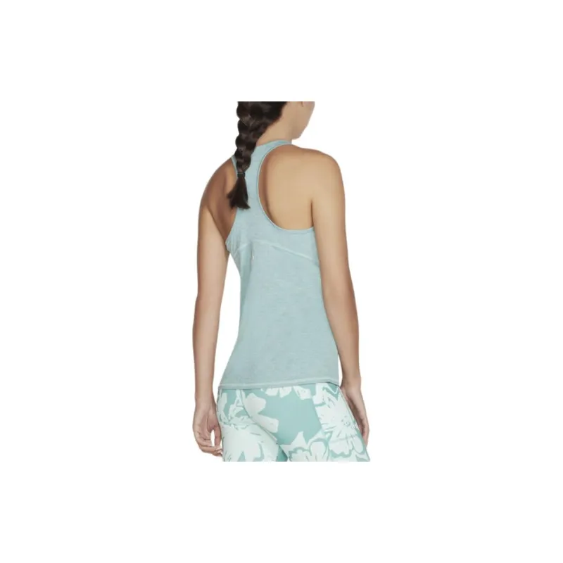 Skechers Tank Tops Women's Turquoise-1